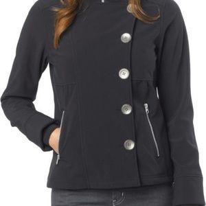 Prana Black Martina Jacket Medium Water Resistant